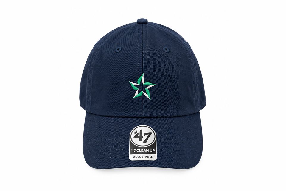 Navy '47 baseball hat with the Somersfield star