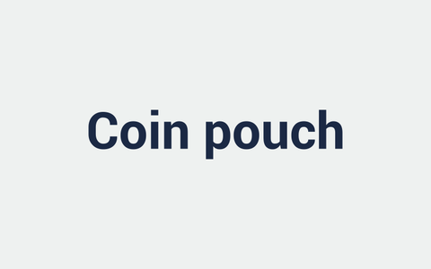 Coin pouch (placeholder)