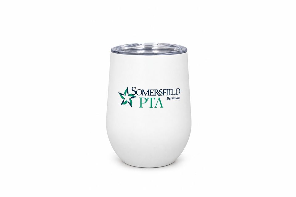 White Somersfield PTA tumbler
