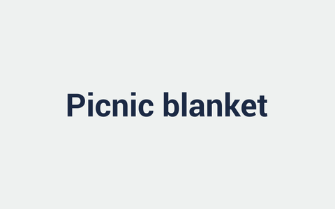 Picnic blanket (placeholder)