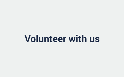 Volunteer with us (placeholder)